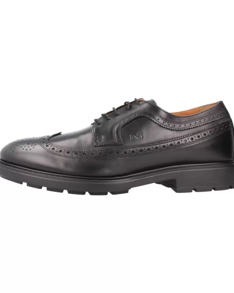 NERO GIARDINI Zapatos De Hombre Zapato Kenia Negro Cheap