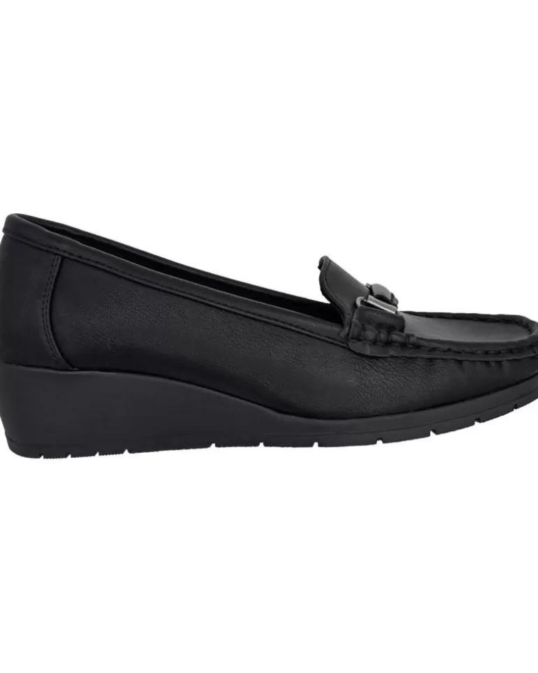 OTRAS MARCAS Zapatos De Mujer Mocasin De Cuña Negro Online