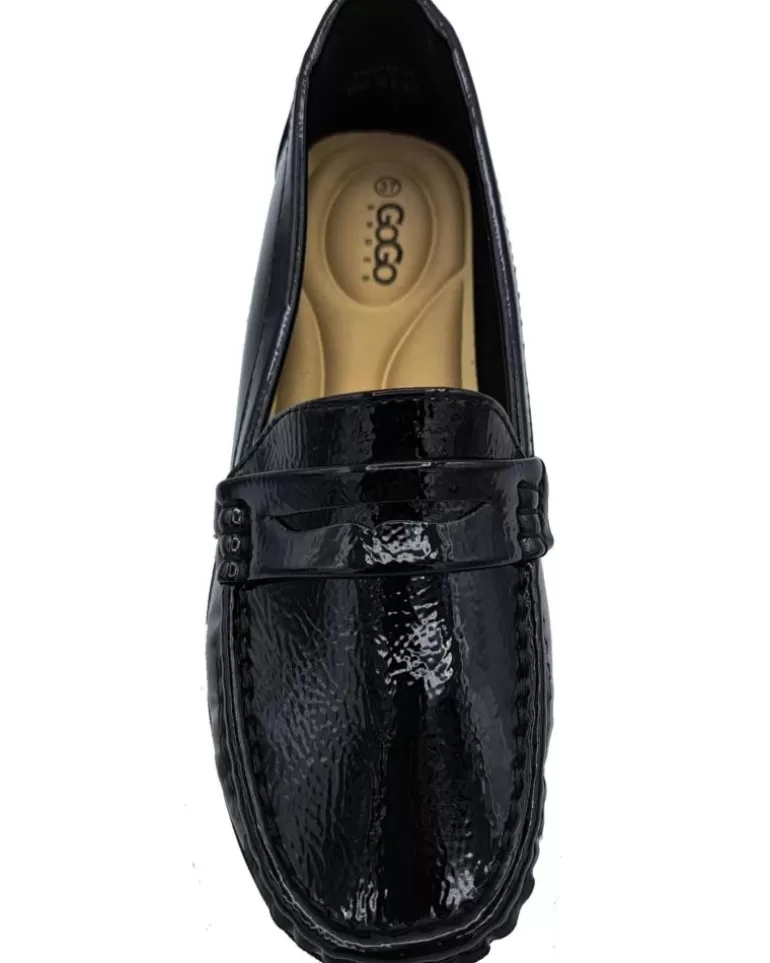 OTRAS MARCAS Zapatos De Mujer Mocasin De Cuña Negro Flash Sale