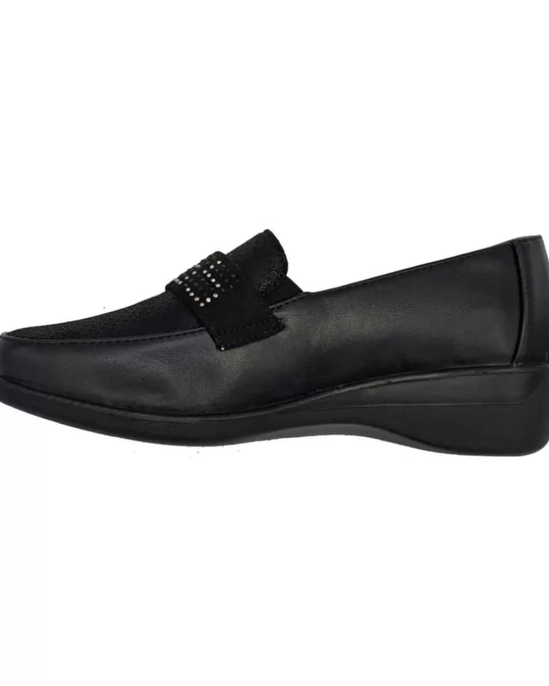 OTRAS MARCAS Zapatos De Mujer Mocasin De Cuña Negro Best Sale