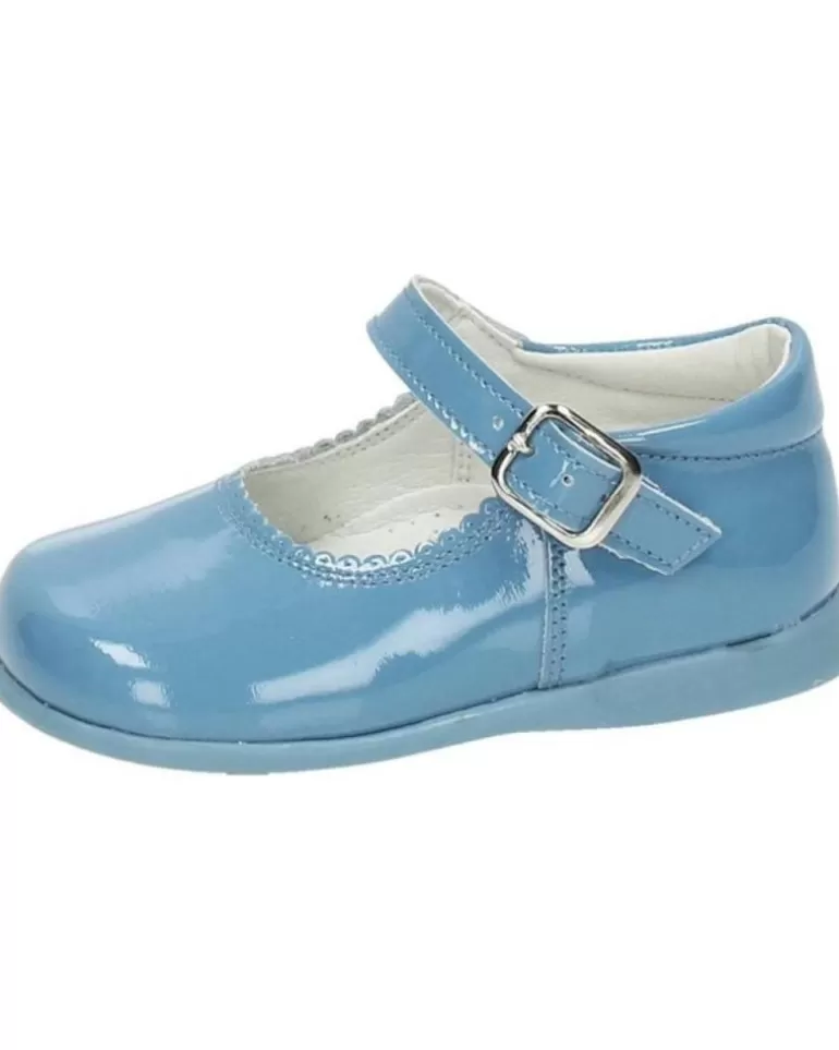 OTRAS MARCAS Zapatos De Niña Bambinelli 457 Merceditas Charol Con Hebilla Charol Azul Shop