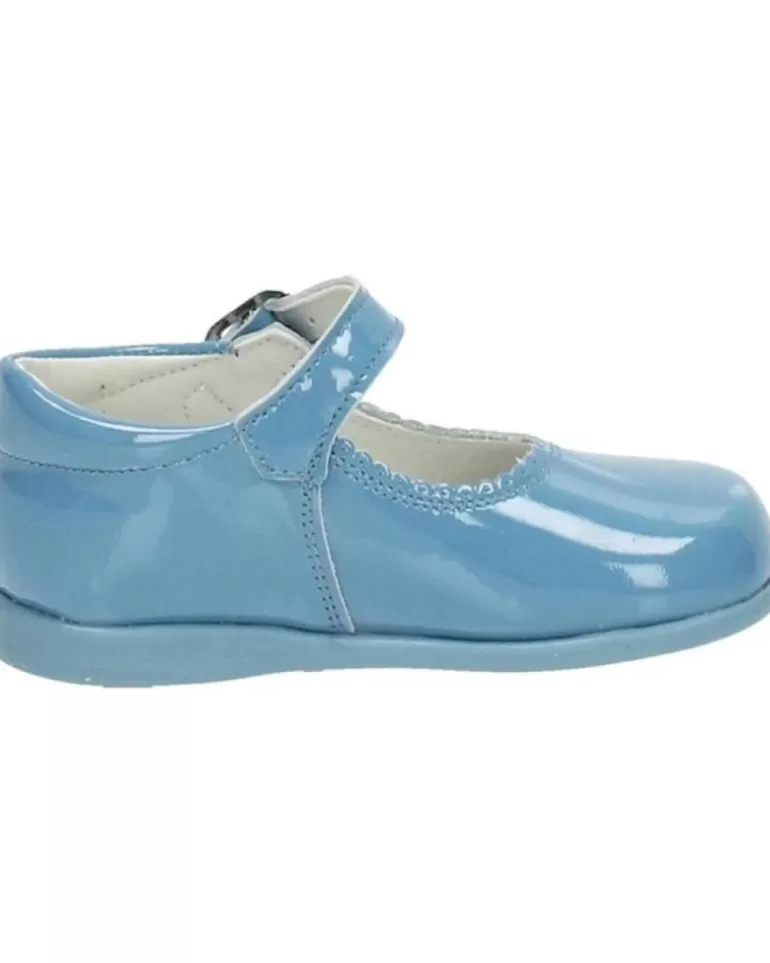 OTRAS MARCAS Zapatos De Niña Bambinelli 457 Merceditas Charol Con Hebilla Charol Azul Shop