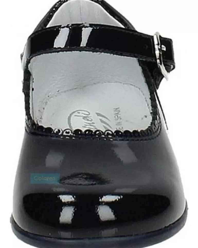 OTRAS MARCAS Zapatos De Niña Bambinelli 457 Merceditas Charol Con Hebilla Charol Azul Cheap