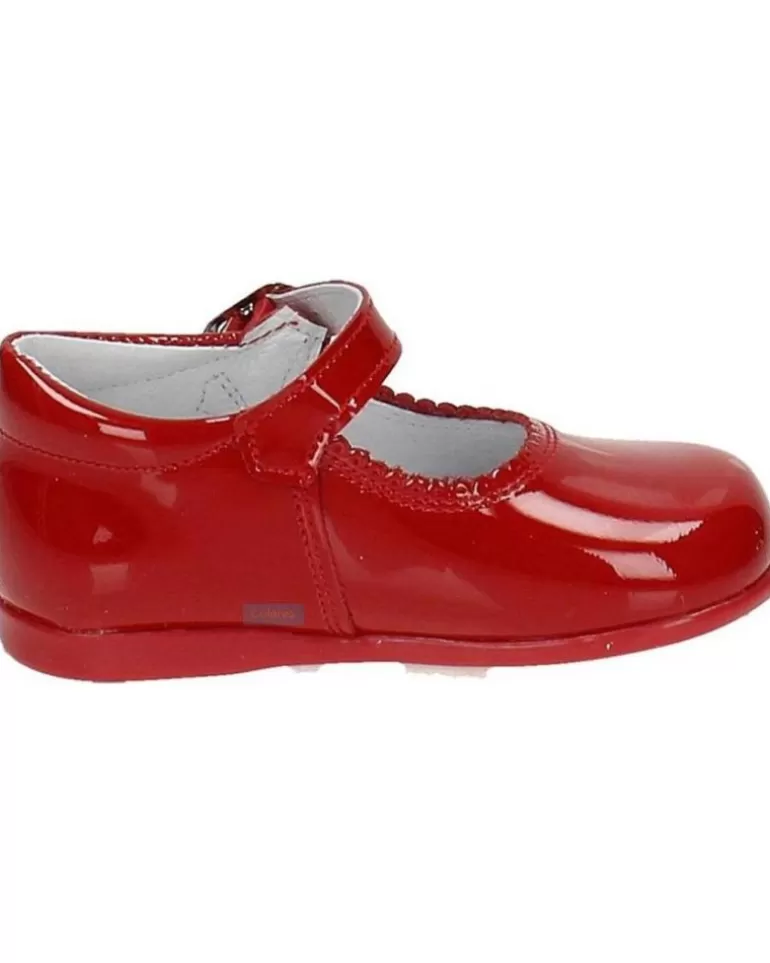 OTRAS MARCAS Zapatos De Niña Bambinelli 457 Merceditas Charol Con Hebilla Rojo Online
