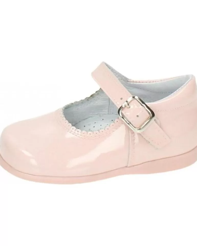 OTRAS MARCAS Zapatos De Niña Bambinelli 457 Merceditas Charol Con Hebilla Rosa Hot