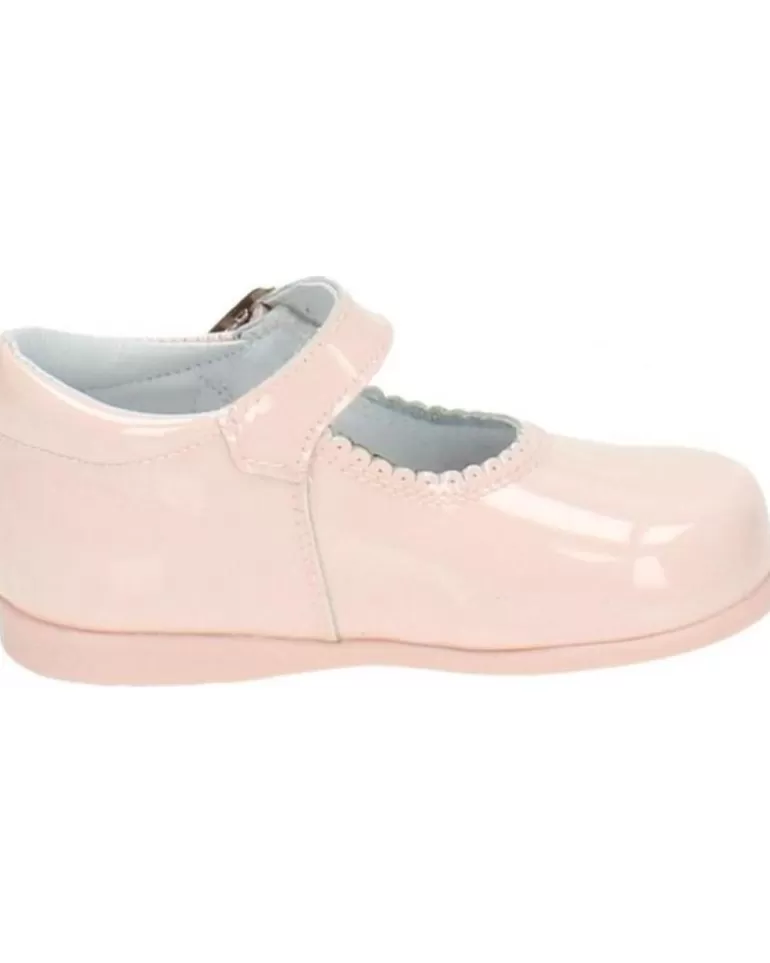 OTRAS MARCAS Zapatos De Niña Bambinelli 457 Merceditas Charol Con Hebilla Rosa Hot