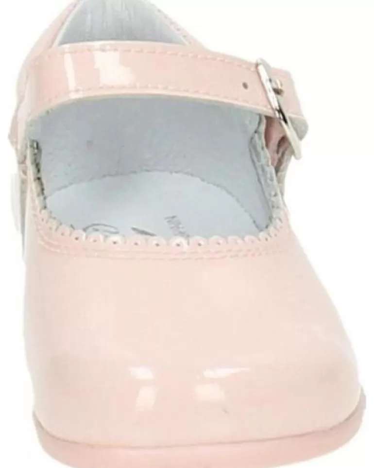 OTRAS MARCAS Zapatos De Niña Bambinelli 457 Merceditas Charol Con Hebilla Rosa Hot