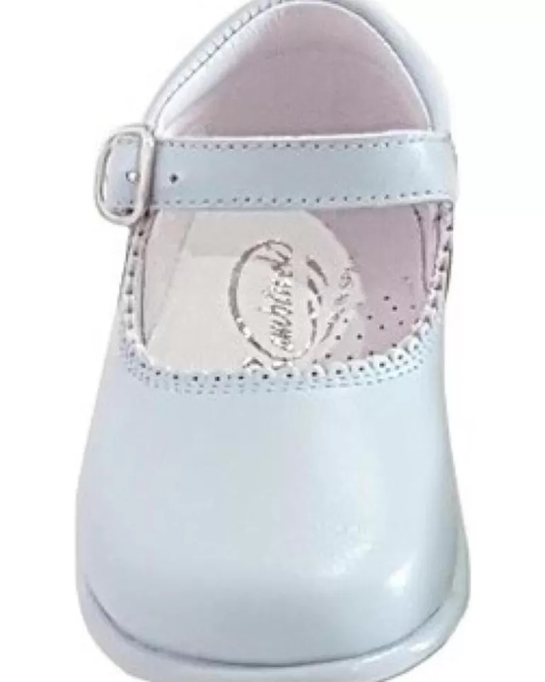 OTRAS MARCAS Zapatos De Niña Bambinelli 457 Merceditas Piel Con Hebilla Azul Outlet