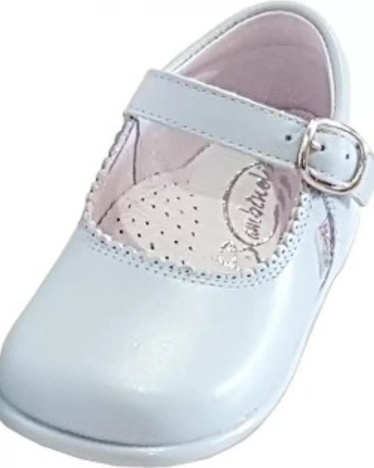OTRAS MARCAS Zapatos De Niña Bambinelli 457 Merceditas Piel Con Hebilla Azul Outlet