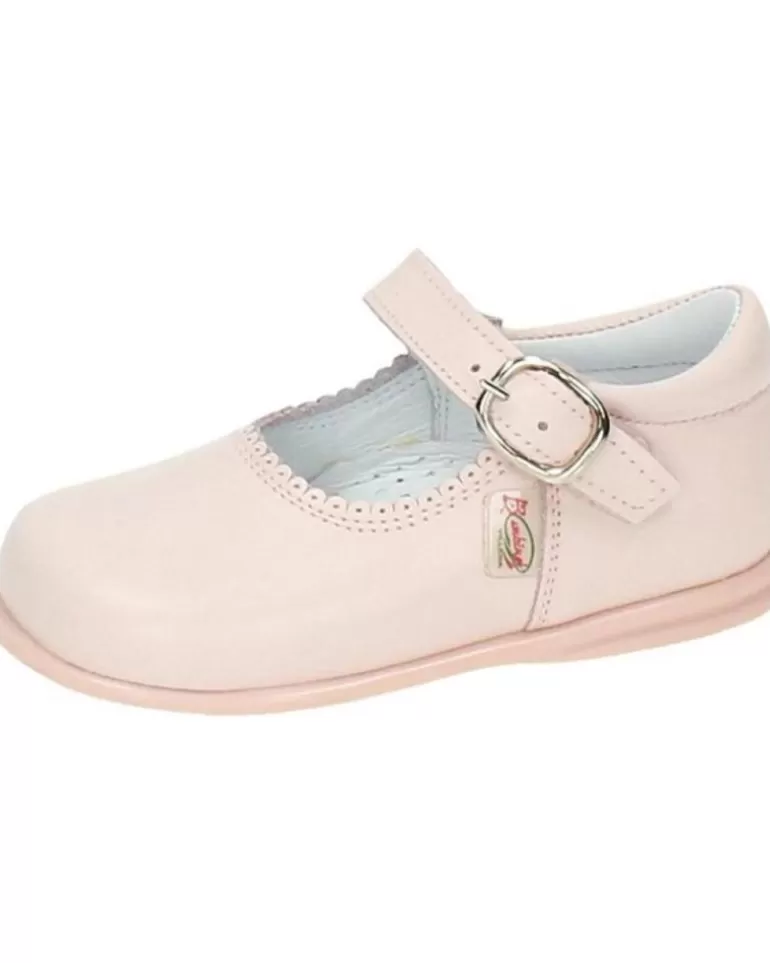 OTRAS MARCAS Zapatos De Niña Bambinelli 457 Merceditas Piel Con Hebilla Rosa Cheap