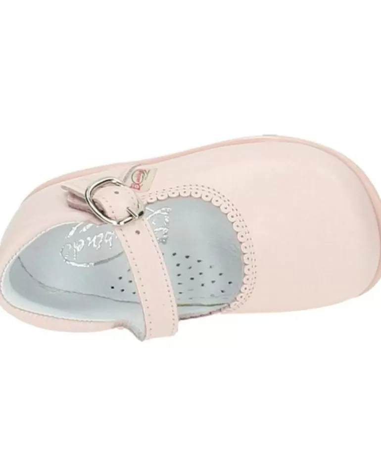 OTRAS MARCAS Zapatos De Niña Bambinelli 457 Merceditas Piel Con Hebilla Rosa Cheap