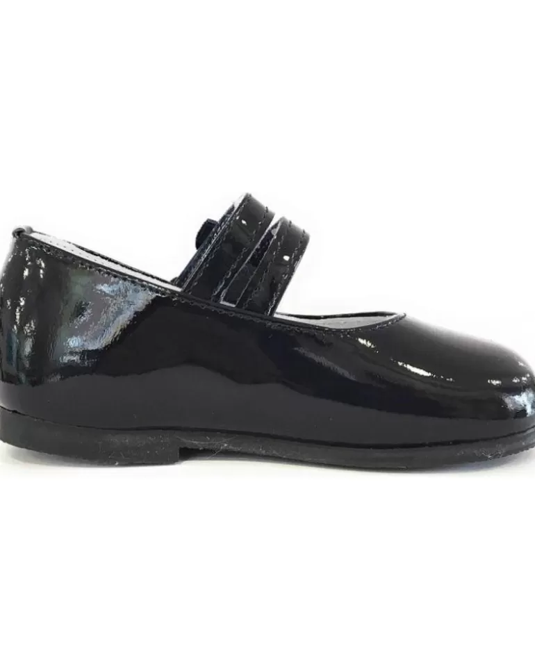 OTRAS MARCAS Zapatos De Niña Mm-0310 Charol Azul New