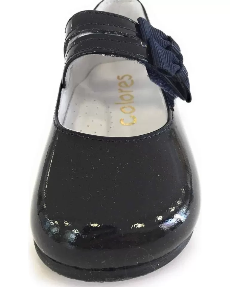 OTRAS MARCAS Zapatos De Niña Mm-0310 Charol Azul New