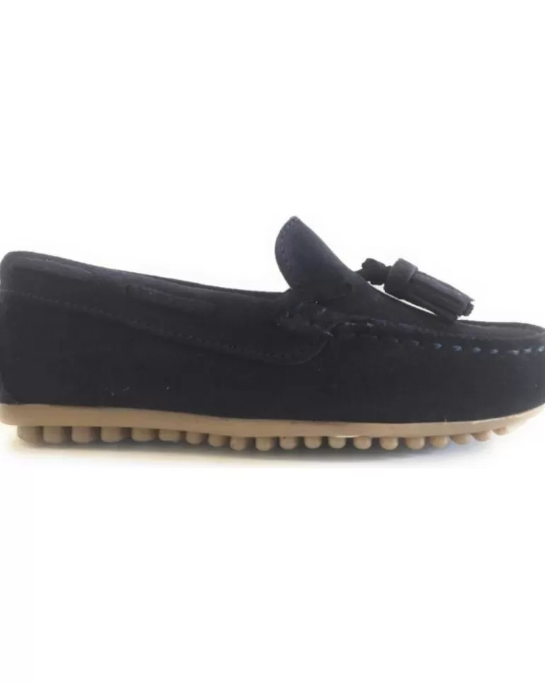 OTRAS MARCAS Zapatos De Niño V-164-9 Mocasin Borlas Azul Clearance