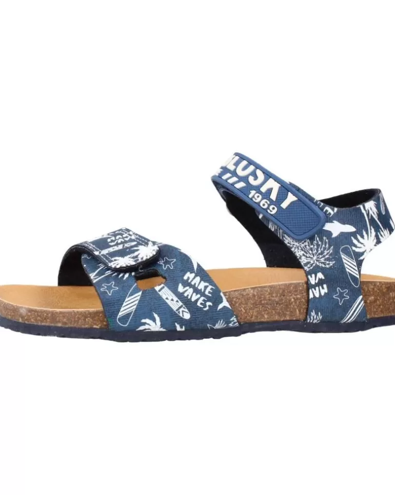 PABLOSKY Zapatos De Mujer Sandalia Bio Tiburones 501320 Vaquero Oscuro Fashion