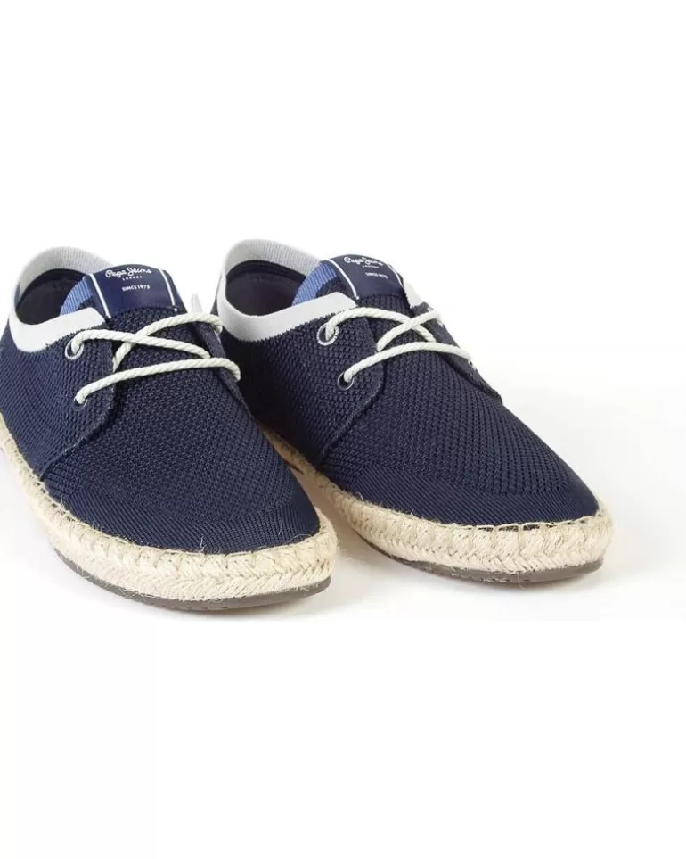 PEPE JEANS Zapatos De Hombre Pms10300 Tourist Laces Marino Outlet
