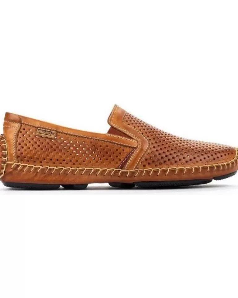 PIKOLINOS Zapatos De Hombre Zapatos Piel Microperforados Brandy Online