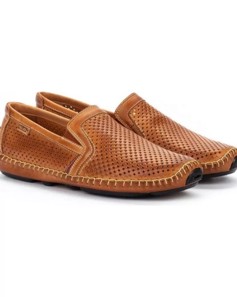 PIKOLINOS Zapatos De Hombre Zapatos Piel Microperforados Brandy Online