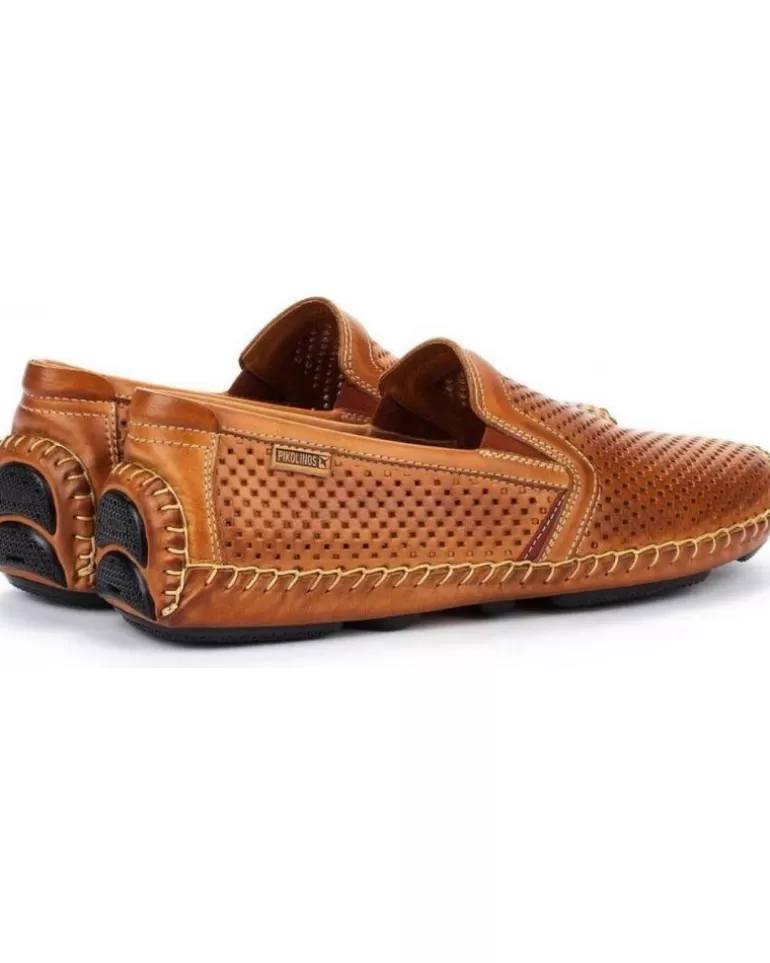 PIKOLINOS Zapatos De Hombre Zapatos Piel Microperforados Brandy Online