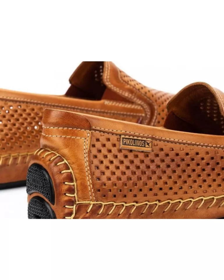 PIKOLINOS Zapatos De Hombre Zapatos Piel Microperforados Brandy Online