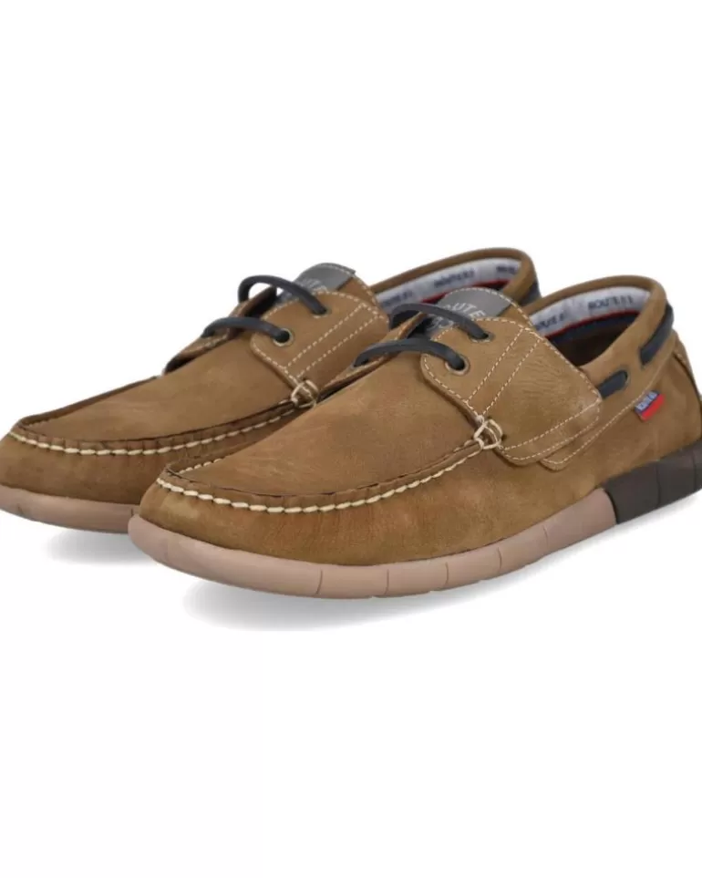 ROUTE 83 Zapatos De Hombre Zapatos Nauticos Hombre Cuero Hot