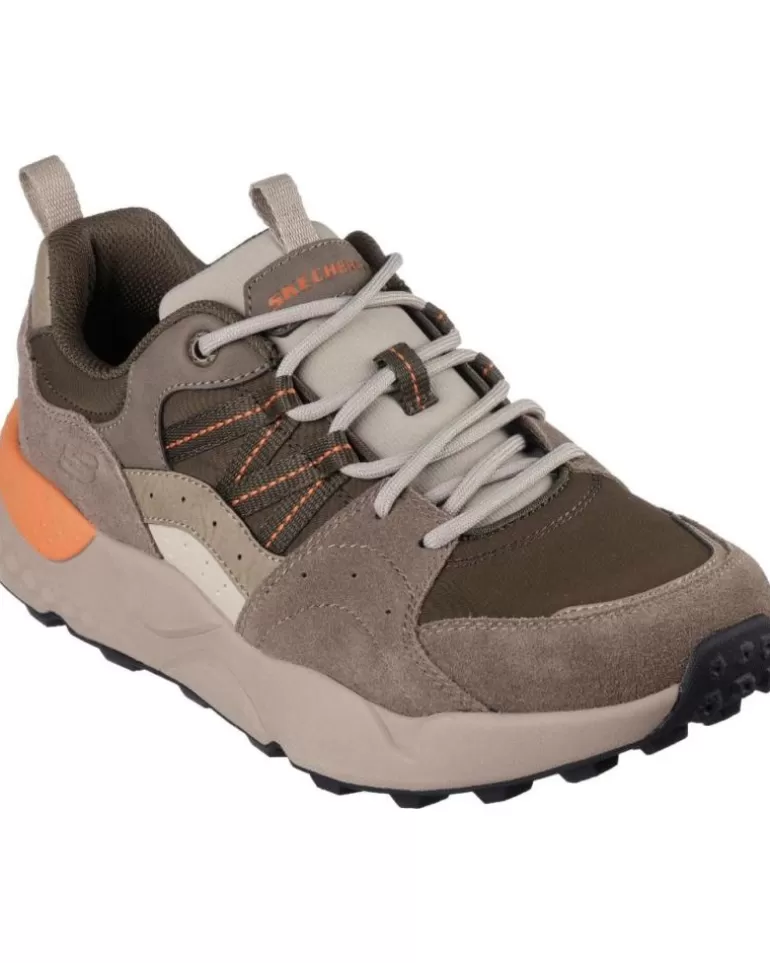 SKECHERS Zapatos De Hombre Deportiva 210555 Marron Discount