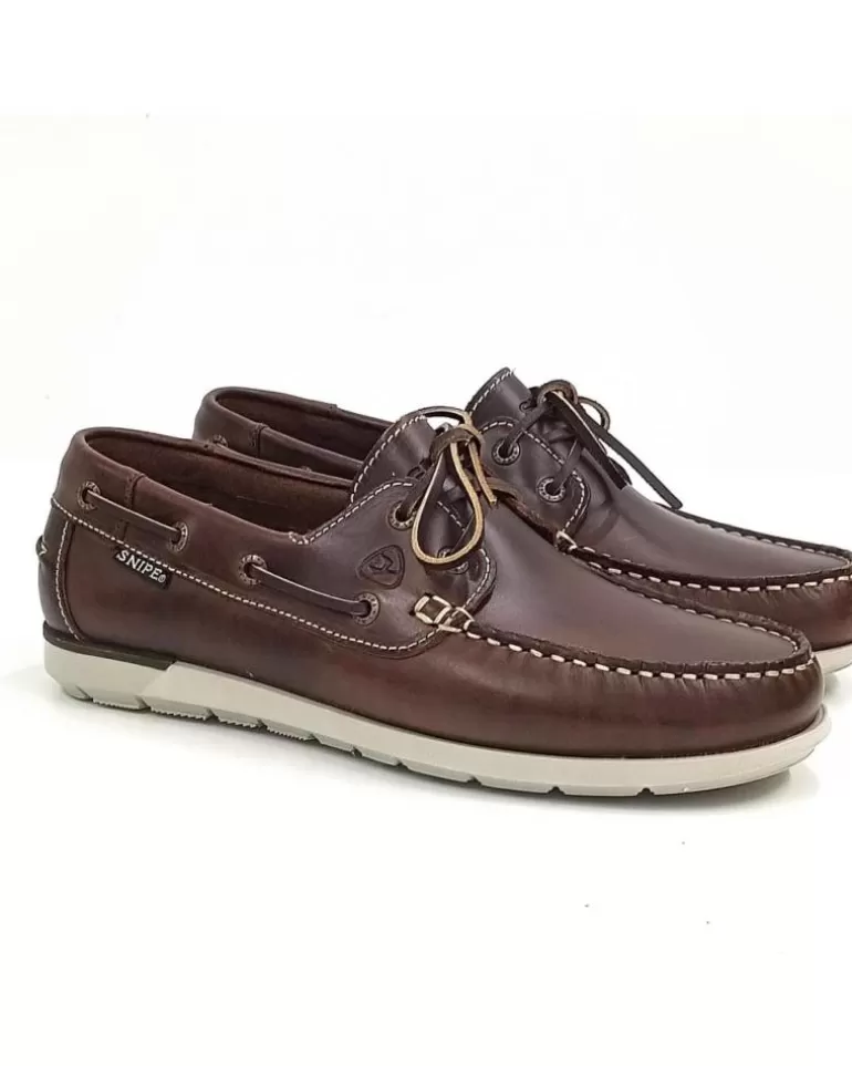 SNIPE Zapatos De Hombre Nautico De Cordoneras Con Suela Antideslizante Seahorse Hot