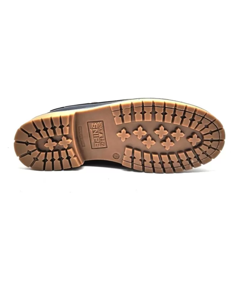 SNIPE Zapatos De Mujer Nauticos Cordones Marino Sale