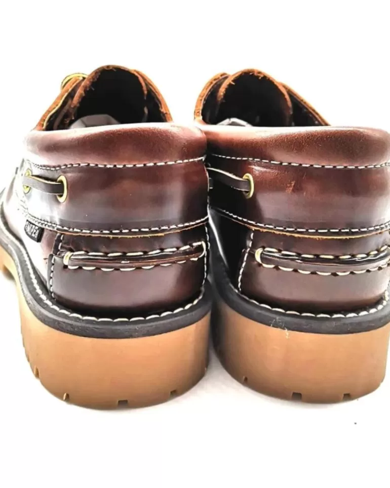 SNIPE Zapatos De Mujer Y Hombre 21201 Nautico Para Hombre Color Cuero Marron Sale