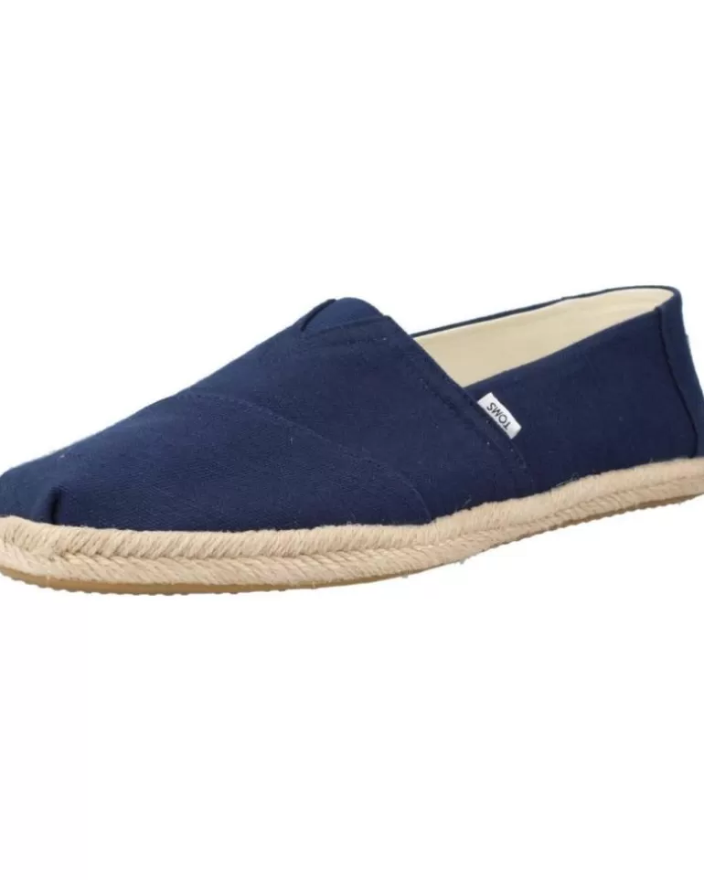 TOMS Zapatos De Hombre Rope Azul Best