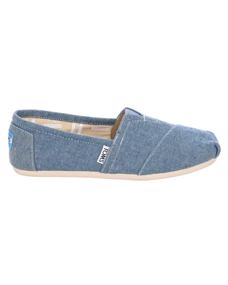TOMS Zapatos De Niña Y Niño Alpargata 10009752 Azul Fashion
