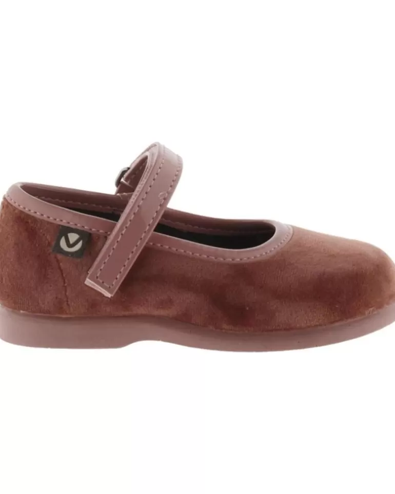 VICTORIA Zapatos De Niña Merceditas Nude Outlet