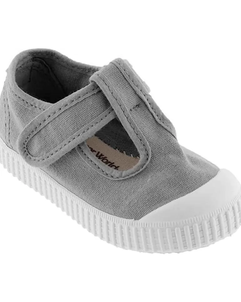VICTORIA Zapatos De Niña Y Niño Lonas 136625 Lona Unisex Gris Flash Sale