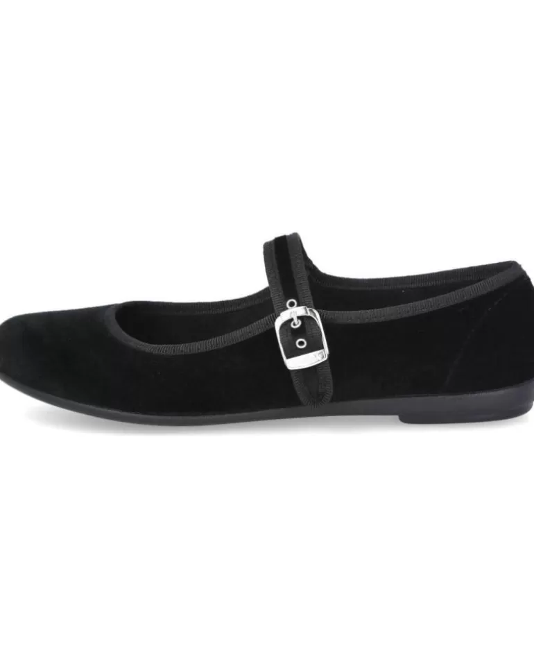 VUL-LADI Zapatos De Mujer 5409-032 Merceditas Terciopel Negro Store
