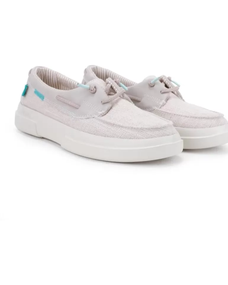 WALK IN PITAS Zapatos De Mujer Nautico Pic Mujer Beige Flash Sale