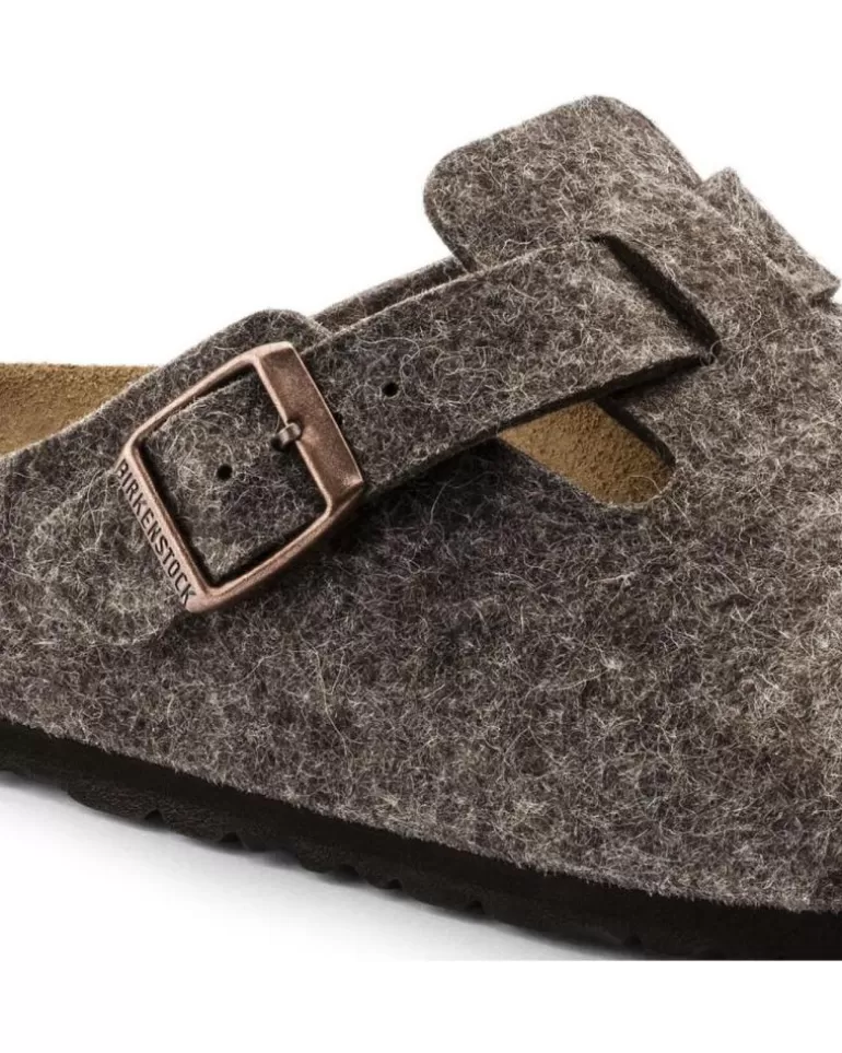BIRKENSTOCK Zuecos De Hombre Zapatillas De Casa Boston Marron Marron Online