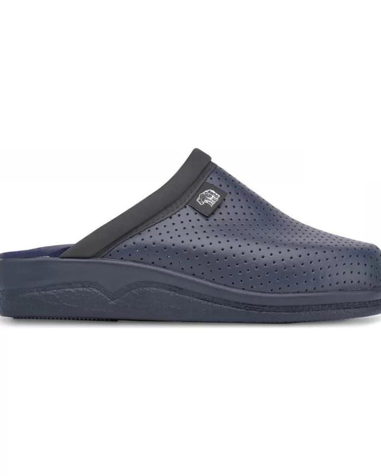 CALZAMEDI Zuecos De Mujer Y Hombre Zueco Saguys Confort 21009 Azul Clearance
