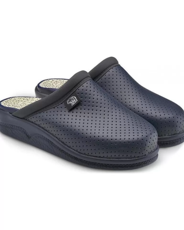CALZAMEDI Zuecos De Mujer Y Hombre Zueco Saguys Confort 21009 Azul Clearance