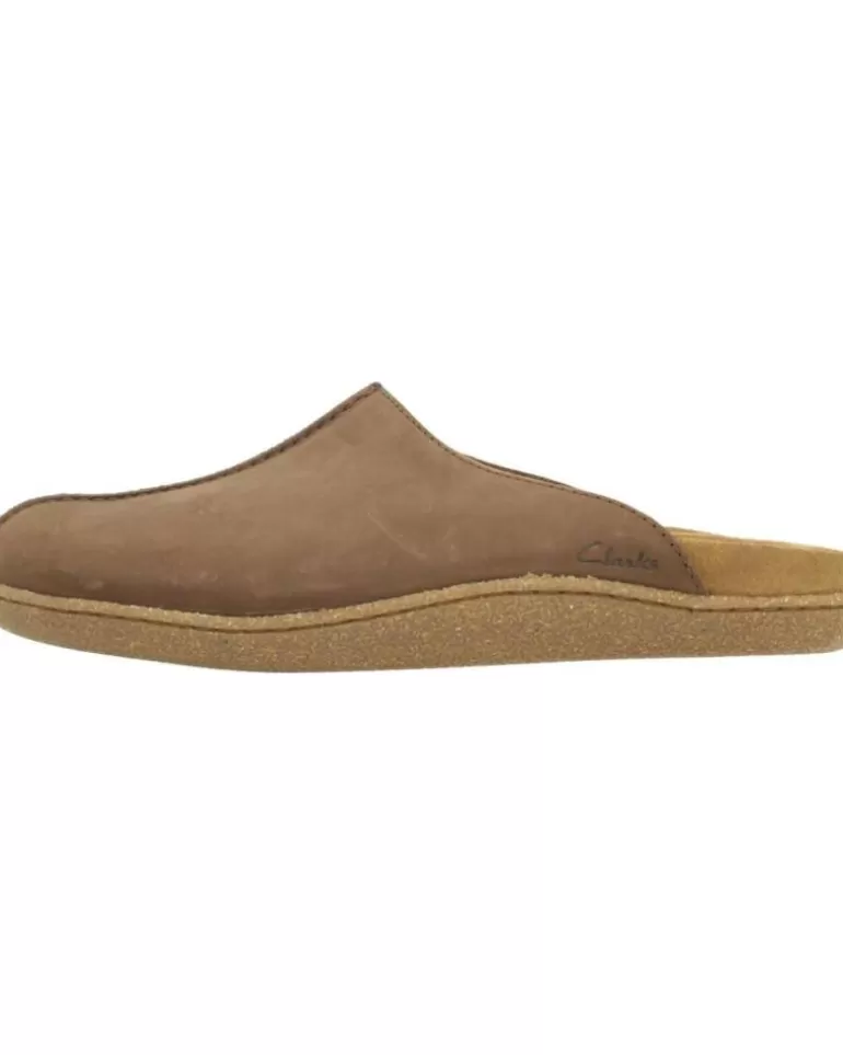 CLARKS Zuecos De Hombre Pilton Ease Marron Shop