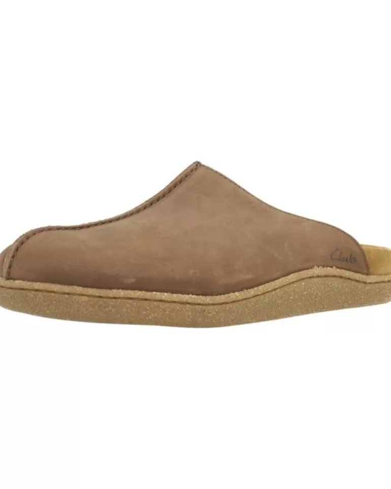 CLARKS Zuecos De Hombre Pilton Ease Marron Shop