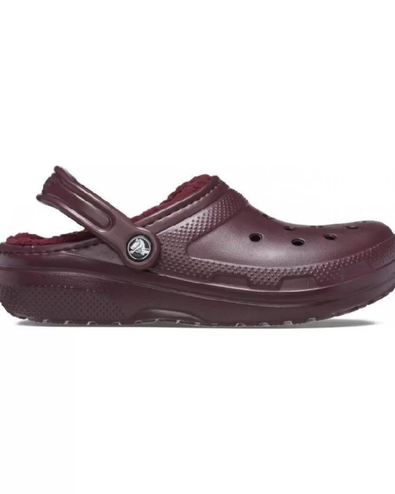 CROCS Zuecos De Mujer Classic Lined Clog U 203591 Marrn Morado Flash Sale