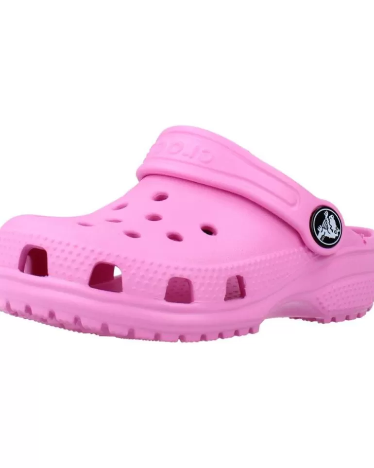 CROCS Zuecos De Niña Classic Clog T Rosa Fashion