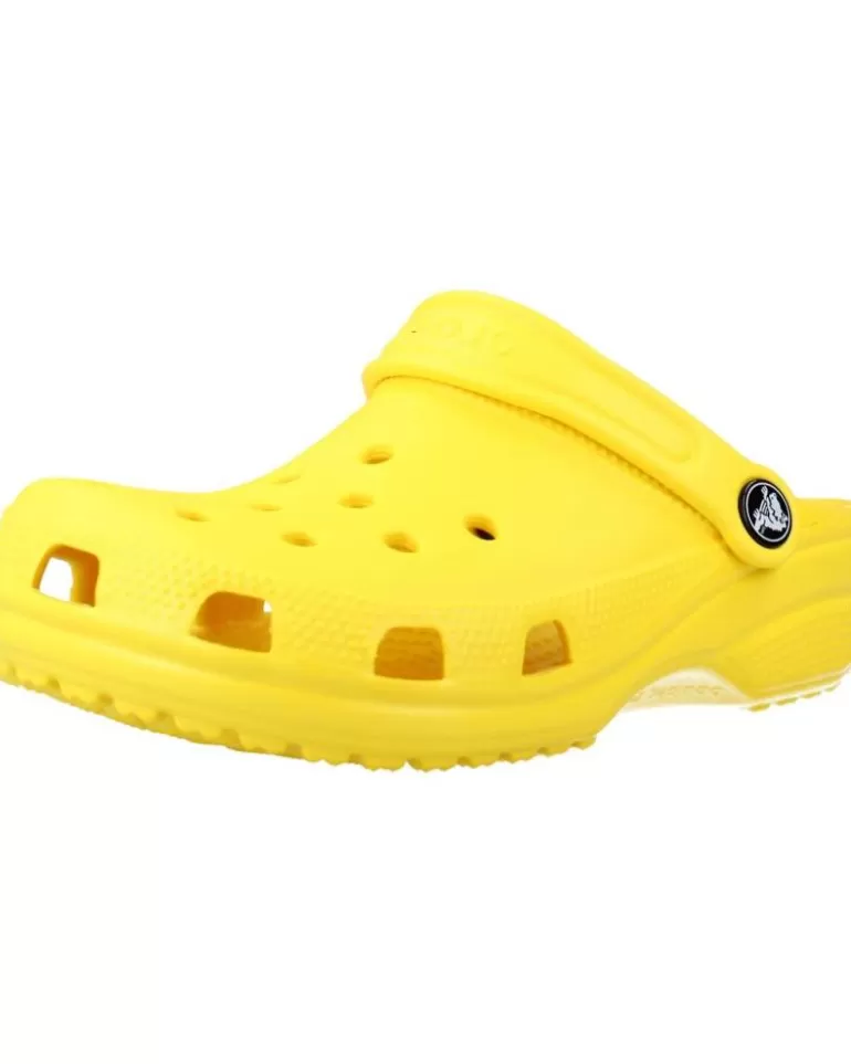 CROCS Zuecos De Niña Y Niño Classic Clog K Amarillo Flash Sale