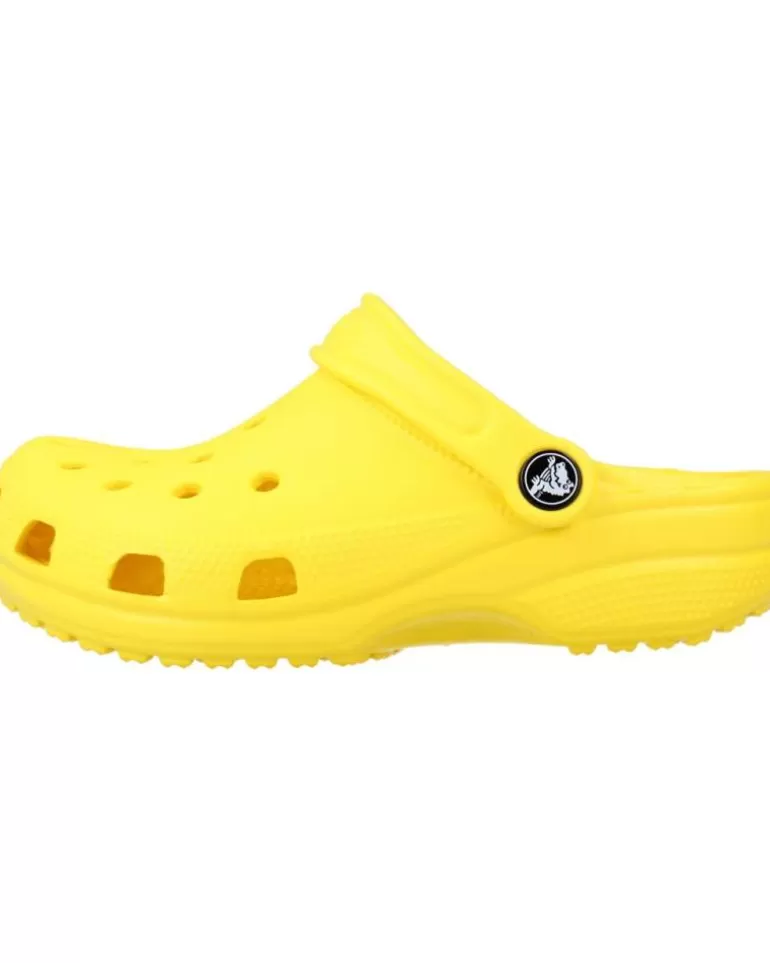 CROCS Zuecos De Niña Y Niño Classic Clog K Amarillo Flash Sale