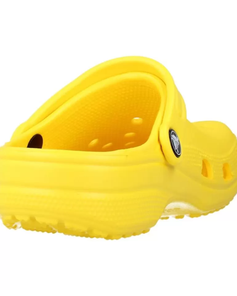 CROCS Zuecos De Niña Y Niño Classic Clog K Amarillo Flash Sale