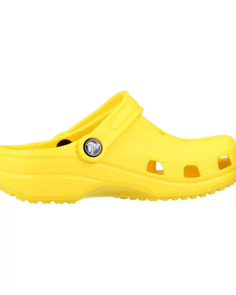 CROCS Zuecos De Niña Y Niño Classic Clog K Amarillo Flash Sale