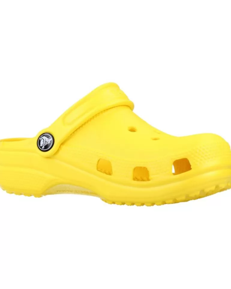 CROCS Zuecos De Niña Y Niño Classic Clog K Amarillo Flash Sale