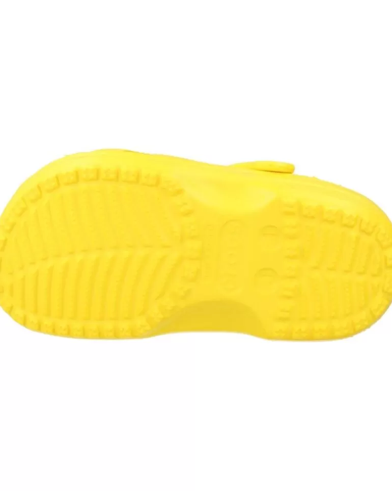 CROCS Zuecos De Niña Y Niño Classic Clog K Amarillo Flash Sale