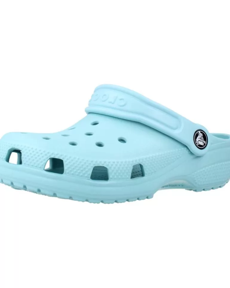 CROCS Zuecos De Niña Y Niño Classic Clog K Azul Fashion