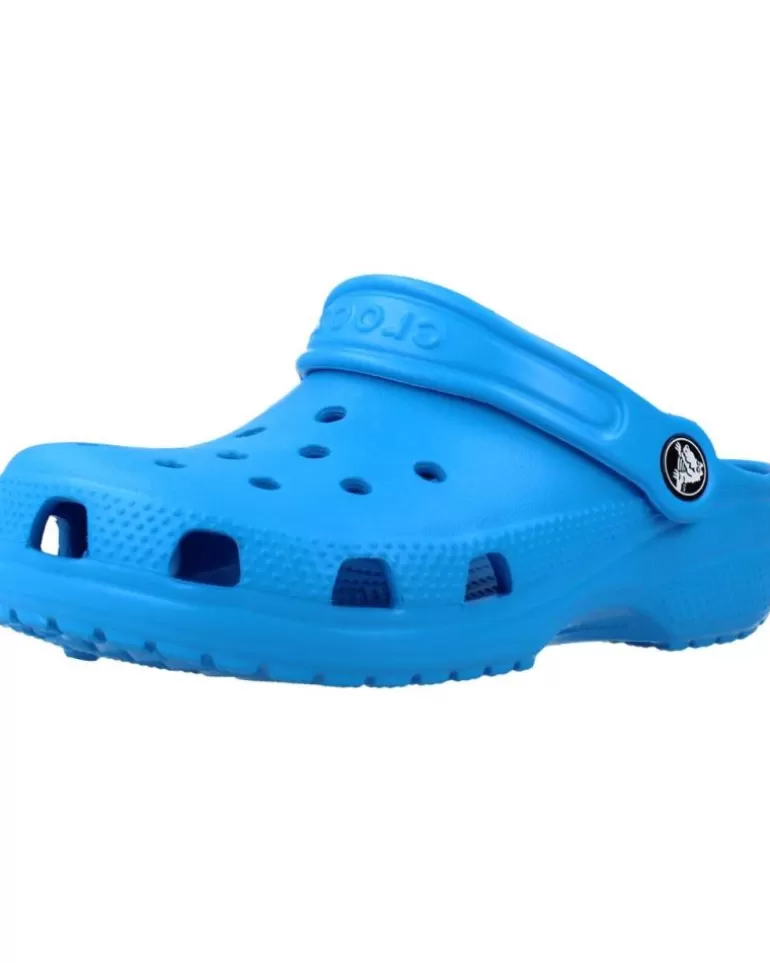 CROCS Zuecos De Niña Y Niño Classic Clog K Azul Shop